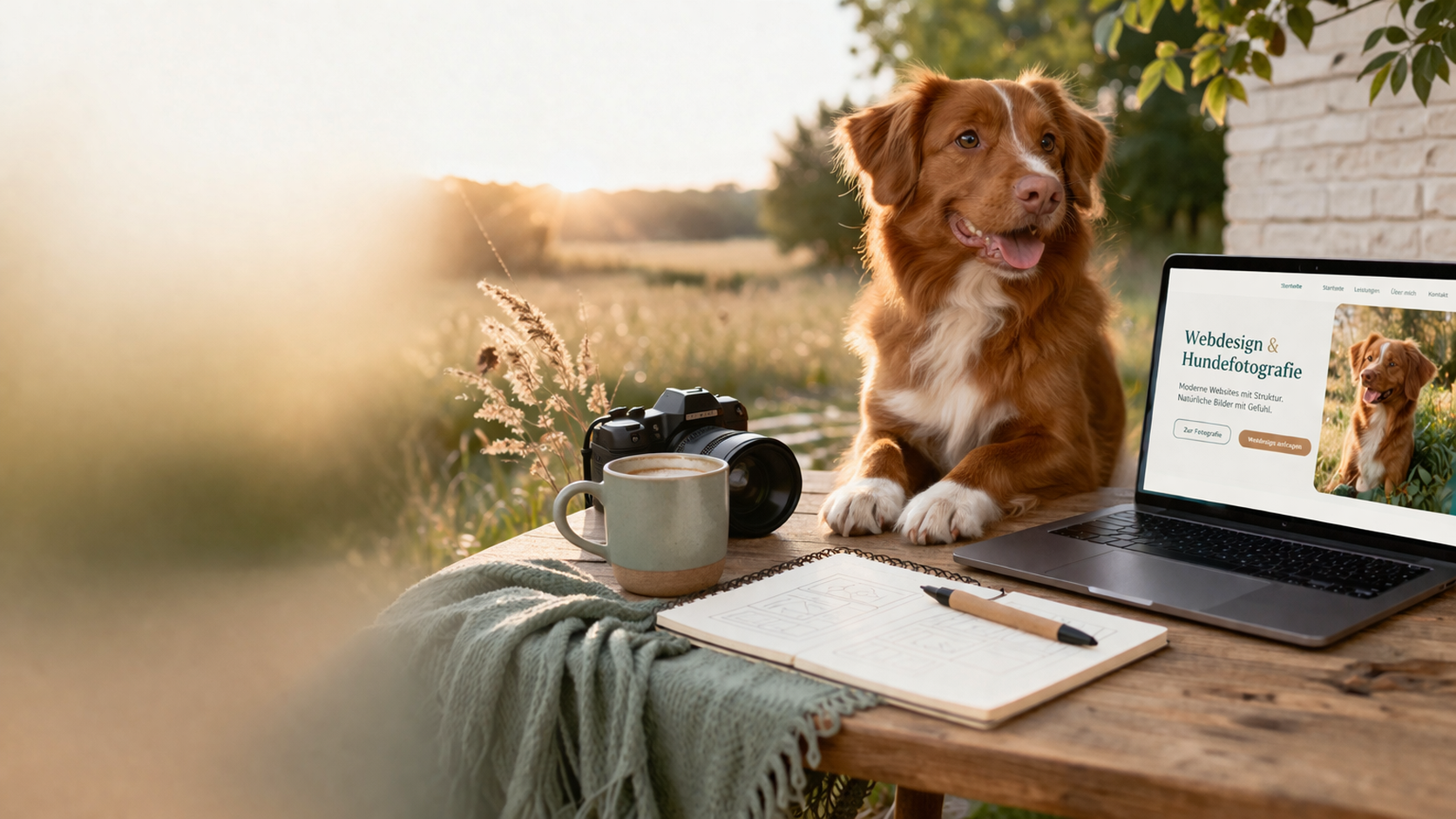 Persönlicher Kontakt für Hundefotografie und Webdesign